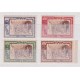 RUMANIA Yv 203/6 SERIE COMPLETA DE ESTAMPILLAS NUEVAS CON GOMA DE GRAN CALIDAD 18 €